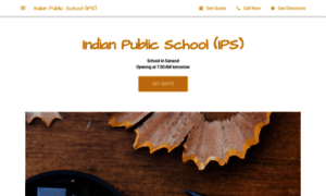Indianpublicschoolips.business.site thumbnail