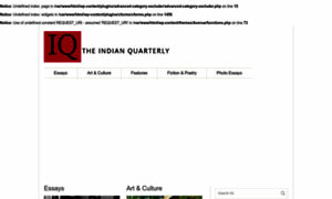 Indianquarterly.com thumbnail