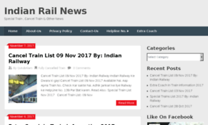 Indianrailnews.in thumbnail