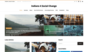 Indians4socialchange.com thumbnail