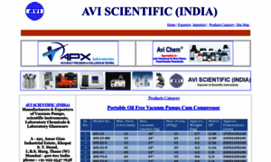 Indianscientificproducts.com thumbnail