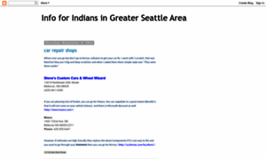 Indiansingreaterseattle.blogspot.com thumbnail