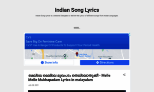 Indiansonglyrics.in thumbnail