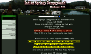 Indianspringscampgroundnc.com thumbnail