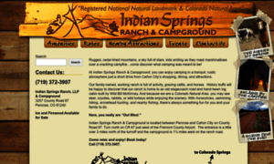 Indianspringsranchcampground.com thumbnail