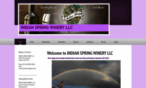 Indianspringwinery.com thumbnail