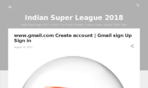 Indiansuperleagueisl.in thumbnail