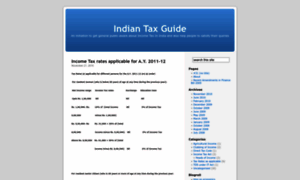Indiantaxguide.wordpress.com thumbnail