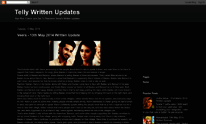 Indiantelevisionwrittenupdates.blogspot.in thumbnail