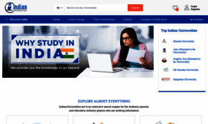 Indianuniversities.net thumbnail