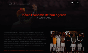 Indiareforms.csis.org thumbnail