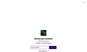 Indiaremotejobs.substack.com thumbnail