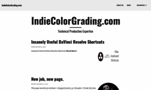 Indiecolorgrading.com thumbnail