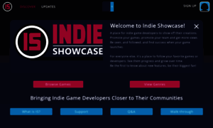 Indiegameshowcase.org thumbnail