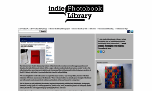 Indiephotobooklibrary.org thumbnail