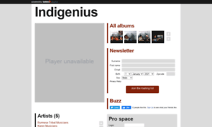 Indigenius.believeband.com thumbnail