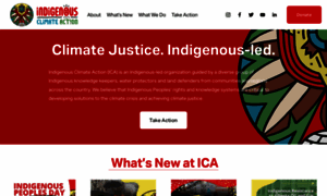 Indigenousclimateaction.com thumbnail