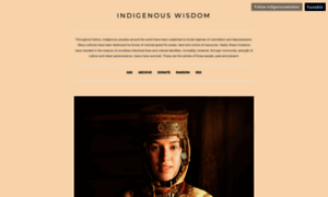 Indigenouswisdom.net thumbnail