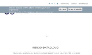 Indigo-datacloud.eu thumbnail