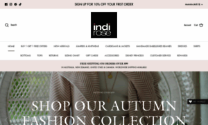 Indirosefashion.com.au thumbnail