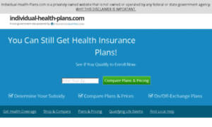 Individual-health-plans.com thumbnail