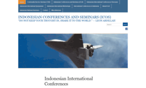 Indonesianconferencesandseminars.wordpress.com thumbnail