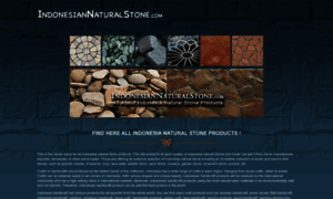Indonesiannaturalstone.com thumbnail