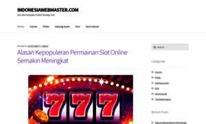 Indonesiawebmaster.com thumbnail