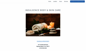 Indulgencebodyandskincare.com thumbnail