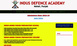 Indusdefenceacademy.com thumbnail