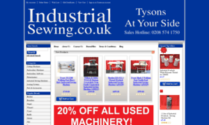 Industrial-sewing-machines.co.uk thumbnail