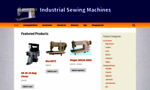 Industrial-sewingmachines.com thumbnail