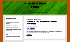 Industrialhempstore.com thumbnail