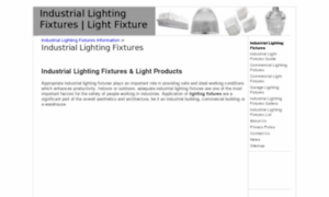 Industriallightingfixtures.net thumbnail