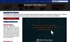 Industrialpartswashers.com thumbnail