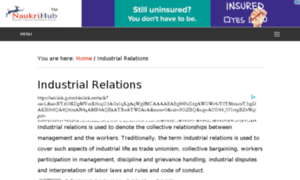 Industrialrelations.naukrihub.com thumbnail