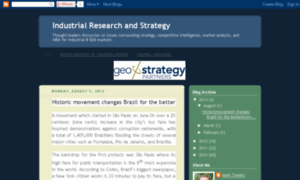 Industrialresearchstrategy.blogspot.com thumbnail