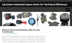 Industrialspareparts.blog.com thumbnail