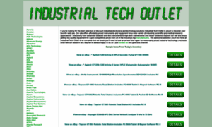 Industrialtechoutlet.com thumbnail