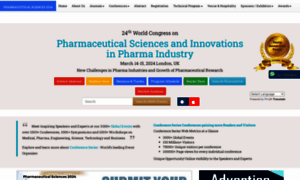 Industry.pharmaceuticalconferences.com thumbnail