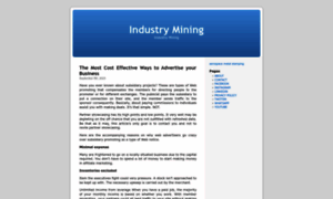 Industrymining.tk thumbnail