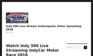 Indy500.site thumbnail