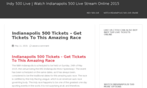 Indy500live.info thumbnail
