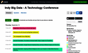 Indybigdataatechnologyconfe2017.sched.com thumbnail