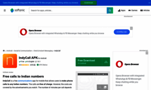 Indycall-free-calls-to-india.en.softonic.com thumbnail