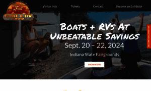 Indyfallboatandrvshow.com thumbnail
