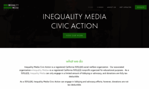 Inequalitymediacivicaction.org thumbnail