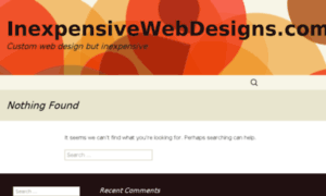 Inexpensivewebdesigns.com thumbnail