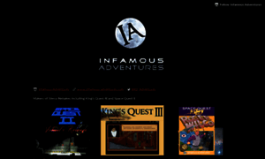 Infamous-adventures.com thumbnail