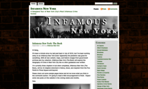 Infamousnewyork.com thumbnail